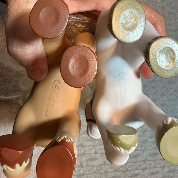 Disney Royal Petite Princess Ponies Lot - Cinderella & Belle Set of 2 - Picture 5 of 5